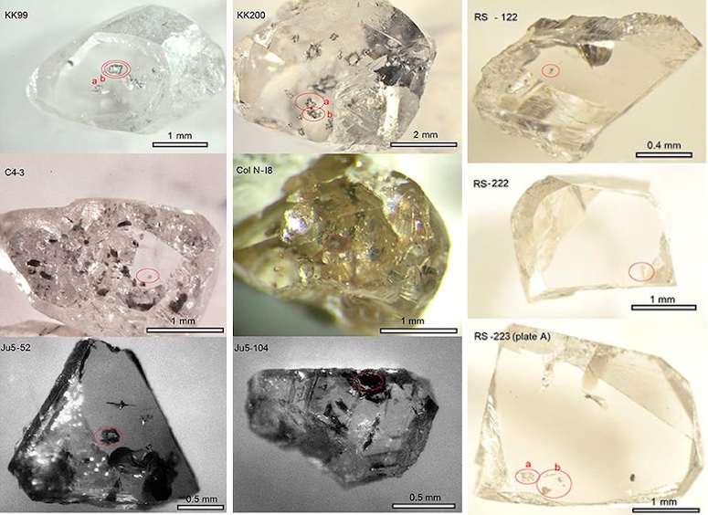 Древние алмазы старше 600 млн лет открывают тайны эволюции Земли